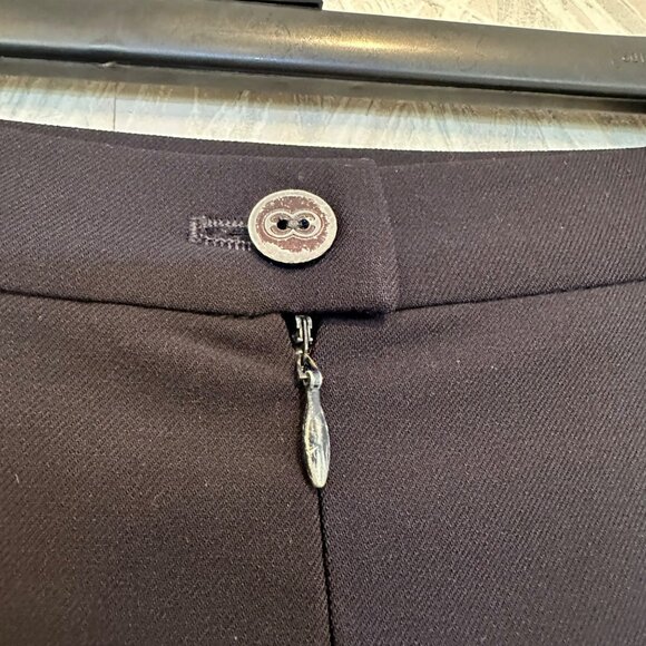 ✨Escada Size 34/ 4 US Women's Casual Dark Navy Midi Length Pencil Skirt✨ - Picture 4 of 7